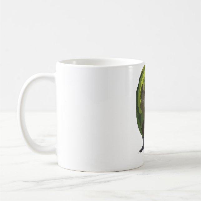 Caneca De Café K é para Kakapo (Esquerda)