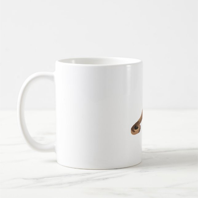 Caneca De Café K é para Kinkajou (Esquerda)