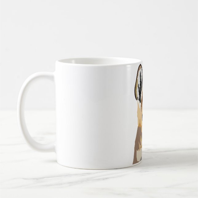 Caneca De Café K é para Klipspringer (Esquerda)
