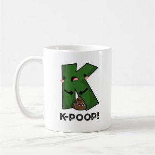 Caneca De Café K-poop Cute K-pop Poo Pun