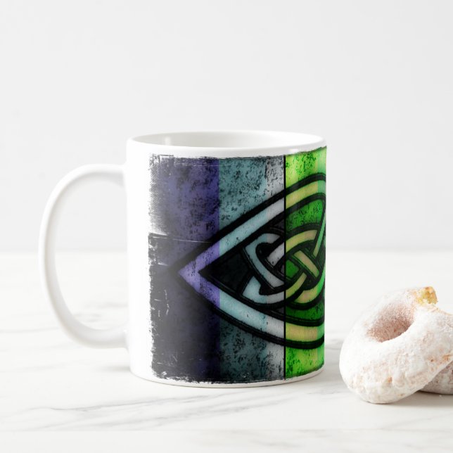Caneca De Café Kaffeetasse, copo connosco celtas (Com Donut)
