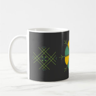 Caneca De Café Kafijai do rakstiem do latviesu de Kruze AR