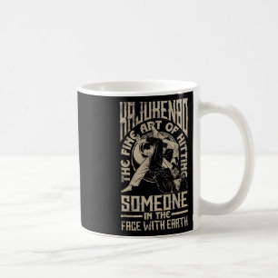 Caneca De Café Kajukenbo Atingindo Alguém Engraçado Karate Judo F