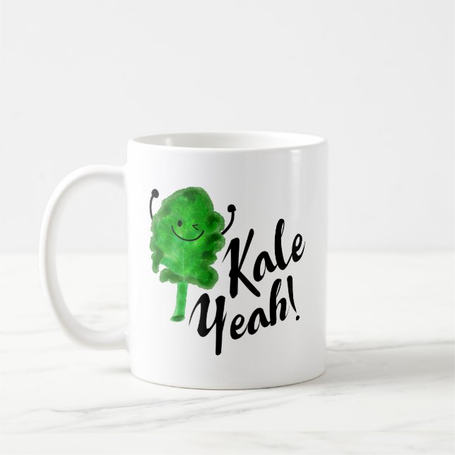 Caneca De Café Kale Pun Positivo - Kale Sim! (Esquerda)
