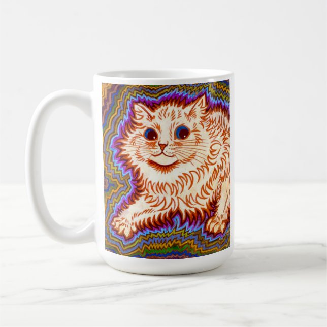 Caneca De Café Kaleidoscope Cat (Esquerda)