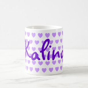 Caneca De Café Kalina Purple Heart