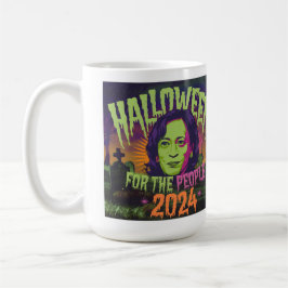 Caneca De Café Kamala Halloween Mug: Novo Modelo Festivo