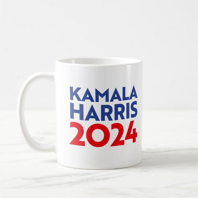 Caneca De Café Kamala Harris 2024 (Esquerda)