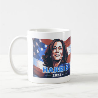 Caneca De Café Kamala Harris 2024 Coffee Mug