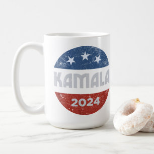 Caneca De Café Kamala Harris 2024 Para Presidente
