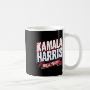Caneca De Café Kamala Harris 2024 Senhora Presidente Kamala 47 Us