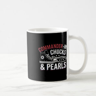 Caneca De Café Kamala Harris Comandante-em-Calçados-Cute Madam Pr