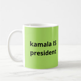 Caneca De Café Kamala Harris é Presidente das Eleições 2024