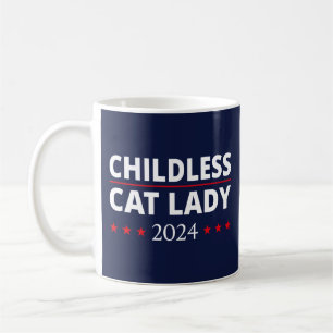 Caneca De Café Kamala Harris - Mulher Gato Infantil 2024 III