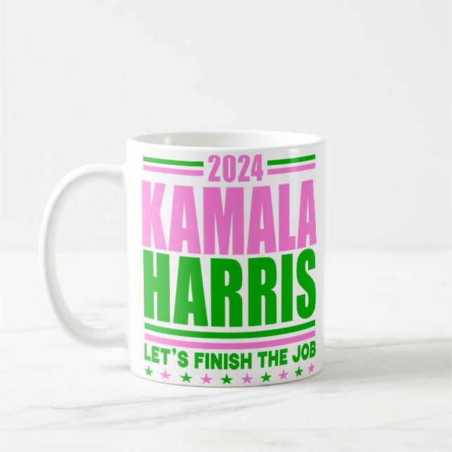 Caneca De Café Kamala Harris para Mugs 2024 (Esquerda)