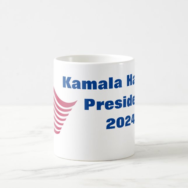 Caneca De Café Kamala Harris para o Presidente 2024 (Centro)