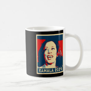 Caneca De Café Kamala Harris Para Presidente 2024 Senhora Vice-Pr