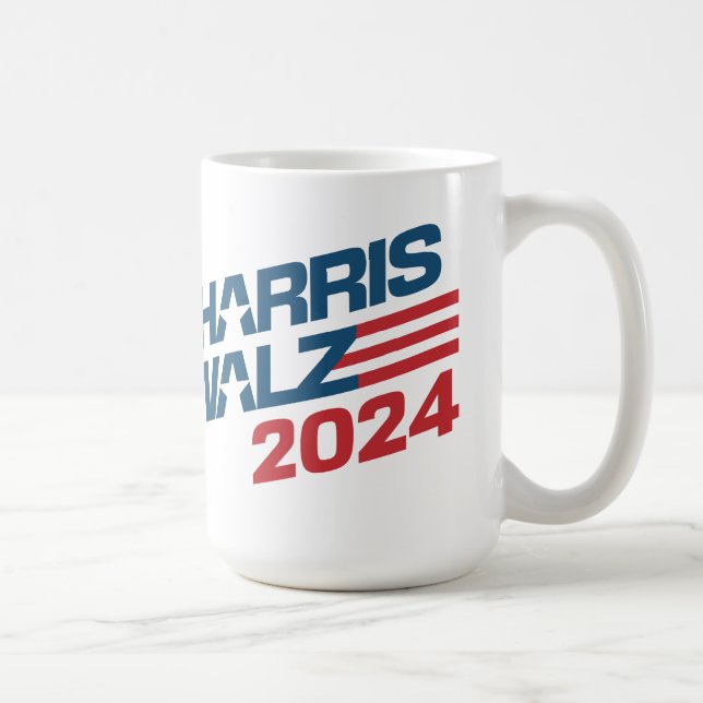 Caneca De Café Kamala Harris Tim Walz 2024 (Direita)