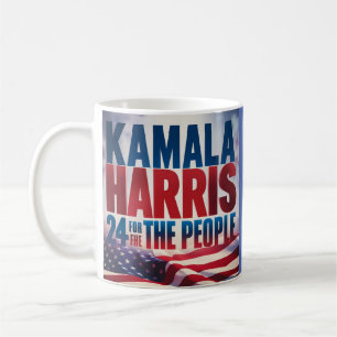Caneca De Café Kamala para a Pessoas do café político Mug