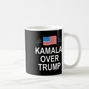 Caneca De Café Kamala Sobre Trump Pro-trump 2024