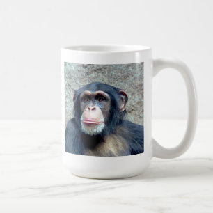 Caneca De Café Kamil Abi - chimpanzé
