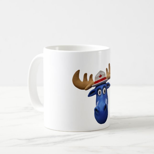 Caneca De Café Kanada Elch (Frente Esquerda)