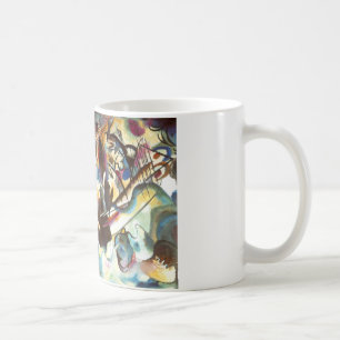 Caneca De Café Kandinsky Abstrato Composição VI
