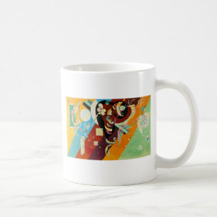 Caneca De Café Kandinsky Abstrato Compositor IX