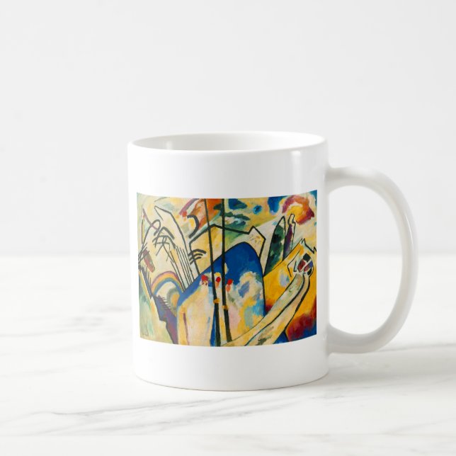 Caneca De Café Kandinsky Composição IV (Direita)