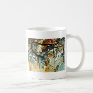 Caneca De Café Kandinsky Composition V Abstrato Pintura