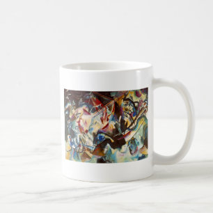 Caneca De Café Kandinsky Composition VI Abstrato Pintura