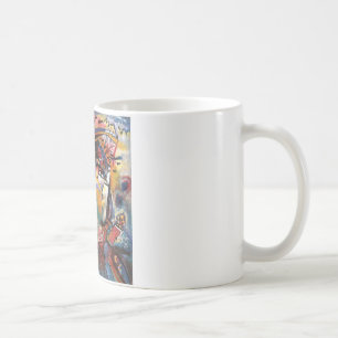 Caneca De Café Kandinsky Moscou I Cityscape Abstrato Painting