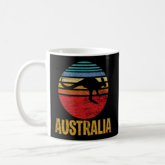 Caneca De Café Kangaroo da Austrália (Esquerda)