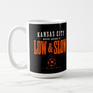 Caneca De Café Kansas City Onde o Laranja é Baixo e Lento