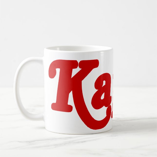 CANECA DE CAFÉ KAPUT ♦ NÃO TRABALHO ♦ (Esquerda)