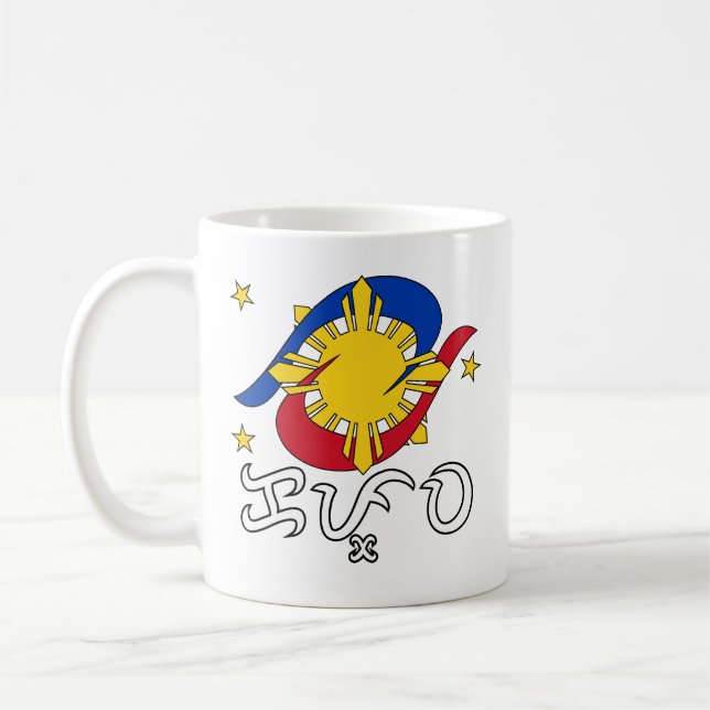Caneca De Café Kapwa (escrita Baybayin) (Esquerda)