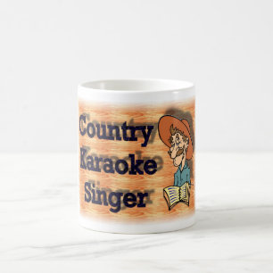Caneca De Café Karaoke do país