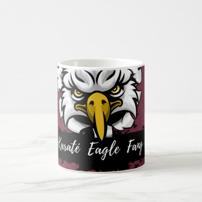 Caneca De Café Karaté Eagle Fang Cerâmica Ornament Throw P (Centro)