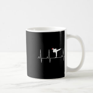 Caneca De Café Karate Heart Beat Christmas Pajama Martial Arts Mm