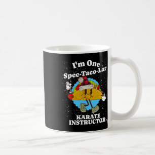 Caneca De Café Karate Instrutor Christmas Funny Taco Pun Cote