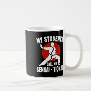Caneca De Café Karate Kung Fu Sensai Deu I Briga de Artes Marciai