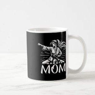 Caneca De Café Karate Mãe Artes Marciais Ligação Familiar Mãe