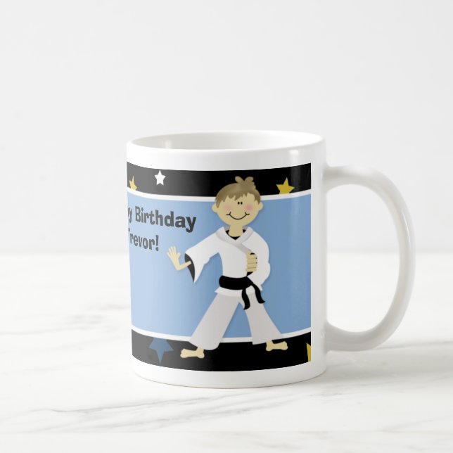 CANECA DE CAFÉ KARATE MARTIAL ARTS BOY (Direita)