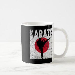 Caneca De Café Karate Vintage Arts Marciais Retro Karate Japonês