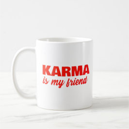 Caneca De Café Karma É Minha Amiga