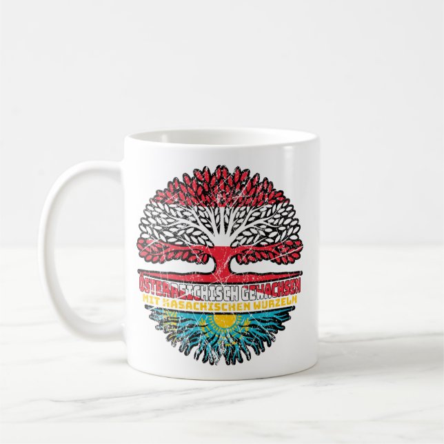 Caneca De Café kasachstan Kasachisch Österreichisch (Esquerda)