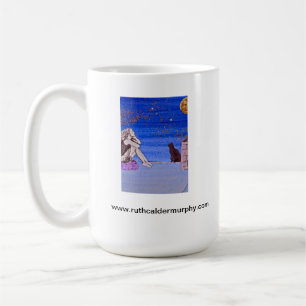 Caneca De Café Kate no telhado - retrato de auto da fantasia