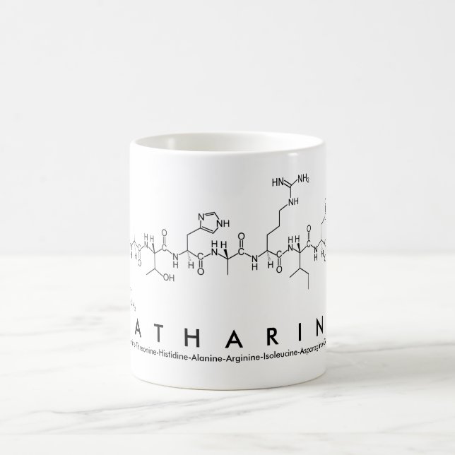 Caneca De Café Katharine peptide name mug (Centro)