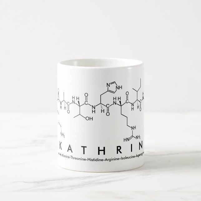 Caneca De Café Kathrin peptide name mug (Centro)