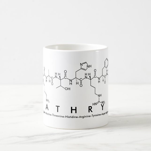 Caneca De Café Kathryn peptide name mug (Centro)